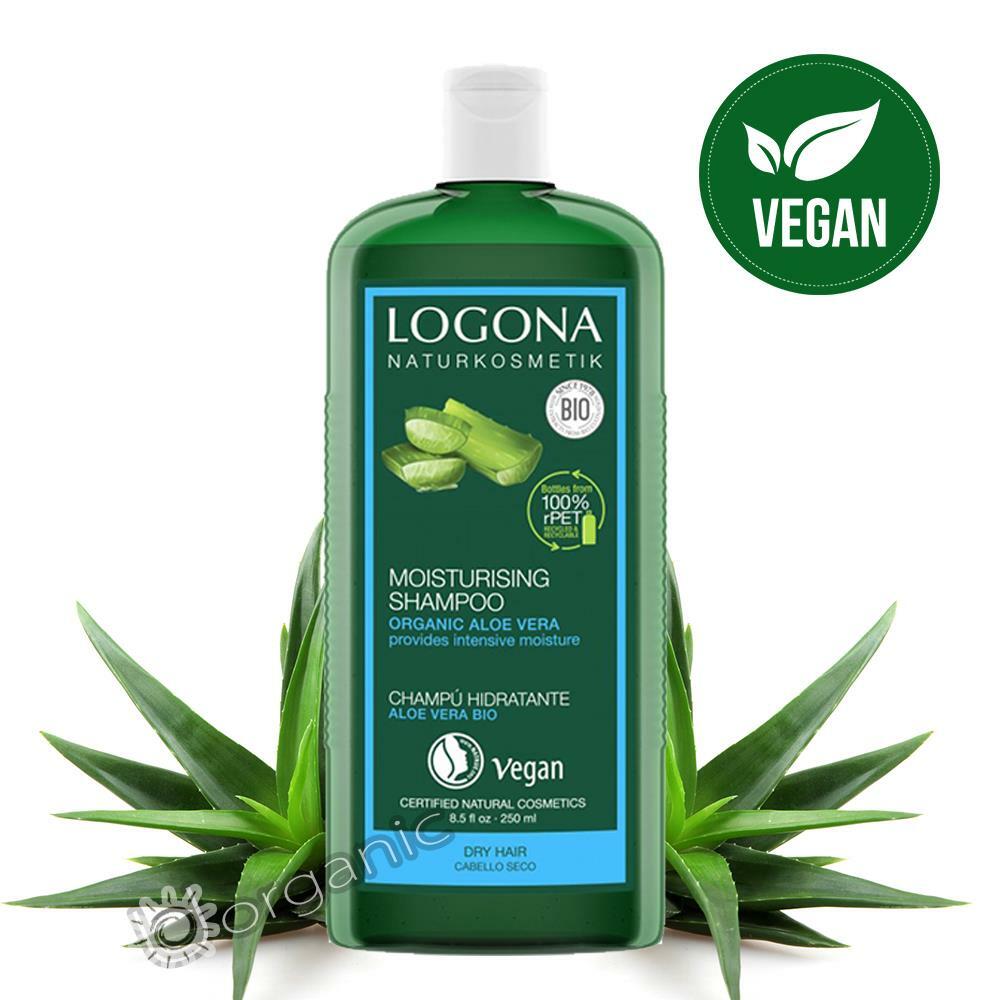Logona Organic Natural Aloe Vera Hydrating Shampoo Damaged Hair 250ml | eBay