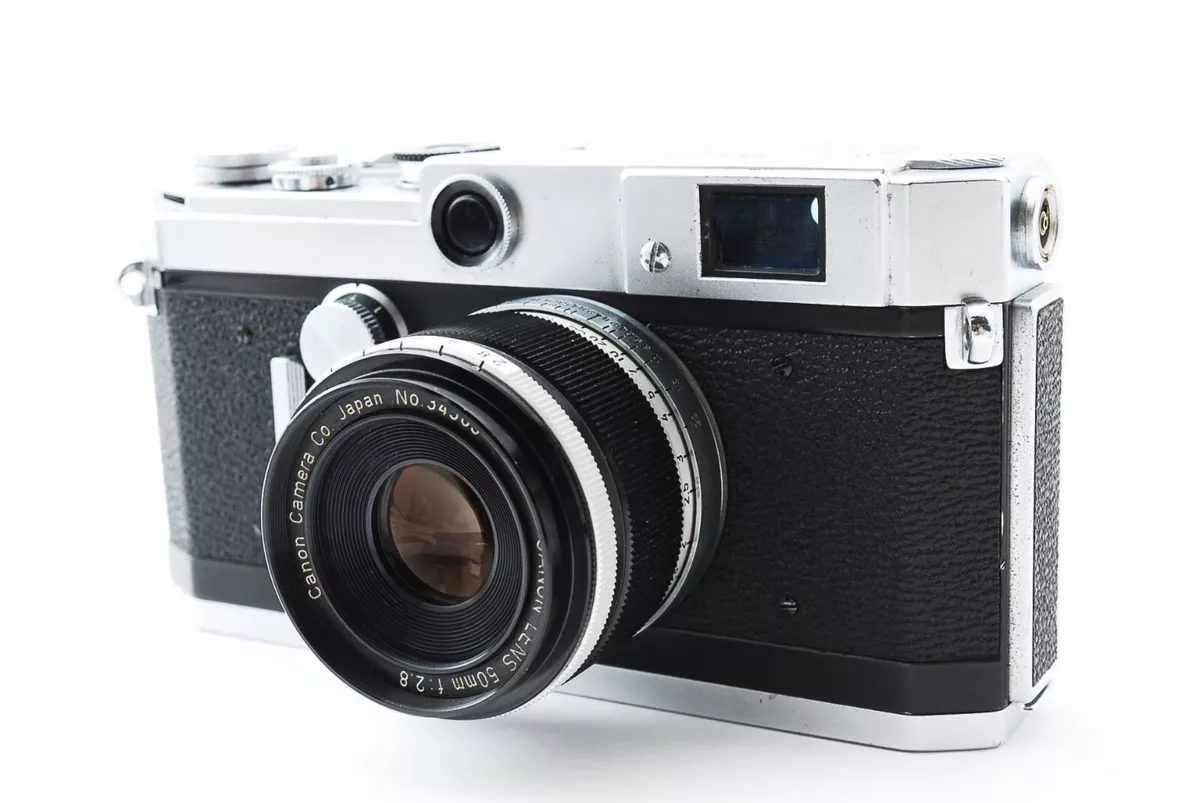 Canon Model VL2 Rangefinder Film Camera 50mm f/1.8 L39 Lens From