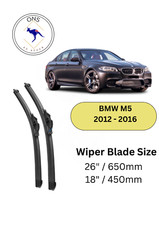 WIPER BLADES FOR BMW M5 2012 - 2016  (F10)