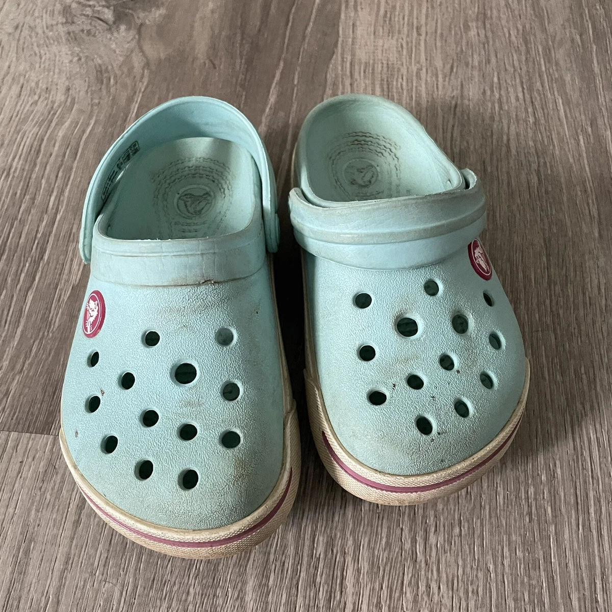 Crocs Light Blue Shoes Size 8 9 eBay