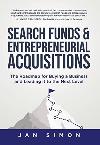Thumbnail - Jan Simon Search Funds & Entrepreneurial Acquisitions (gebundene