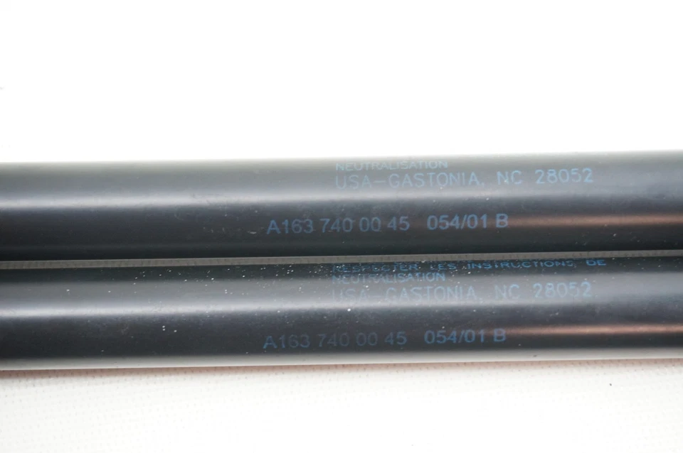 Juego de pares de amortiguadores amortiguadores de puntal elevador de escotilla maletero Mercedes W163 98-05 1637400045 Foto 4 de 4