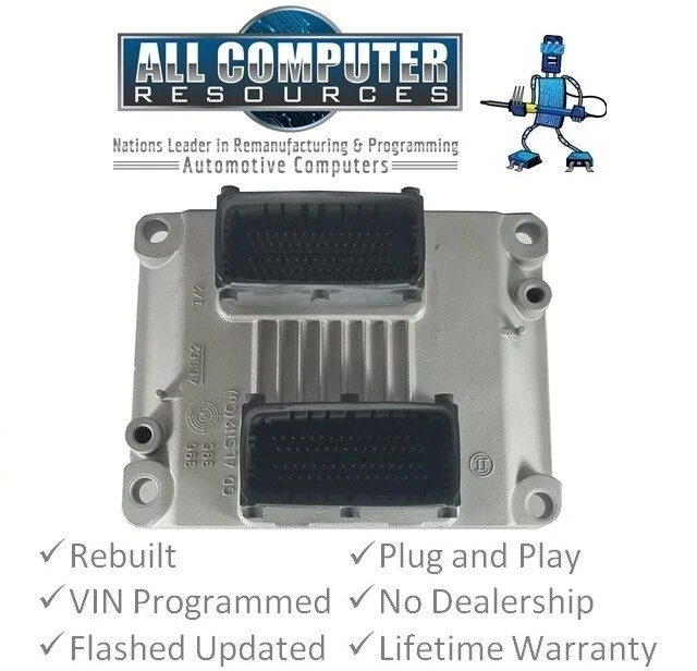 2005-2008 Buick Allure 3.6L PCM ECU ECM Engine Computer Service# 12592124 - Изображение 3 из 4