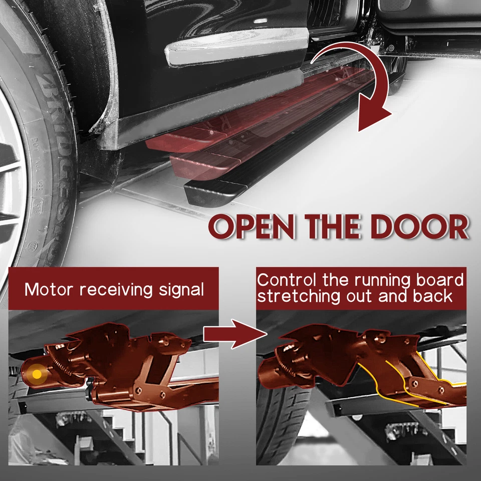 Power Running Board Motor Left for Ford Expedition Lincoln Navigator 2007-2014 - Imagem 4 de 4