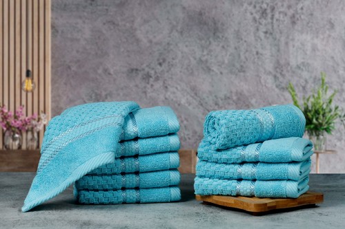 Ample Decor Washcloths Set of 5/20/200 - Fingertip Towels for Bathroom - Picture 36 of 40