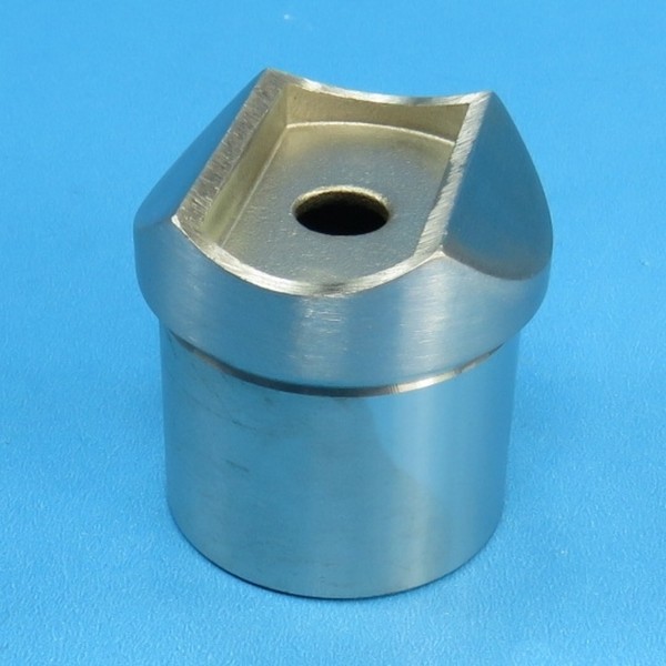 V2A Edelstahl Ø42,4 X 2Mm Adapter Rohr Anschluss GeläNder Fitting Rohrhalter Va-image
