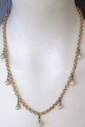Vintage Lot 3 One Wink Noir Soho Design Gold T Bead Faux Pearl Dangle Necklaces — photo 7