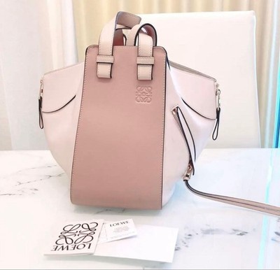 LOEWE Hammock Small Pink Beige #QYCP0L