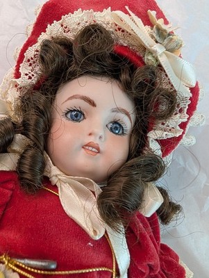 Vintage Doll Artist All Bisque Kestner Reproduction Doll 8''