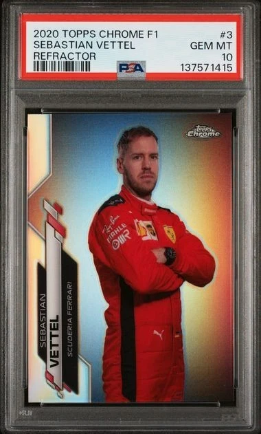 Sebastian Vettel Trading Cards for sale | eBay