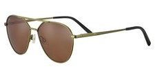 Serengeti Odell SS555002 Drivers Brown Saturn Polarised Matte Khaki Sunglasses
