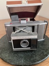 Polaroid Land Camera J66 Vintage Instant Film Camera w/ Leather Case