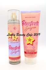 BATH  BODY WORKS / STARFRUIT SANGRIA / FRAGRANCE MIST  BODY CREAM SET