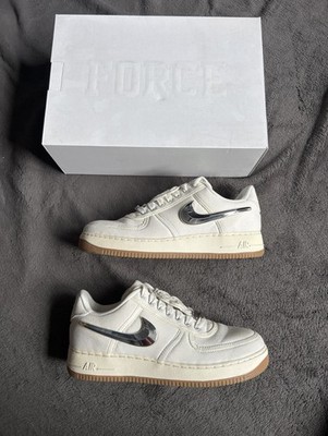 Size 11.5 - Travis Scott x Nike Air Force 1 OG ALL 2018 Sail AQ4211-101
