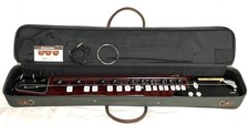 Suzuki RAN Bass Taishogoto Electric Acoustic Japanese Zither Bass Harp VG Japan