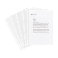 ProspekthüLlen A4 Matt Genarbt Oben Offen 100 StüCk DokumentenhüLlen Set