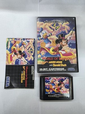 World of Illusion Starring Mickey Mouse & Donald Duck - Sega Mega Drive
