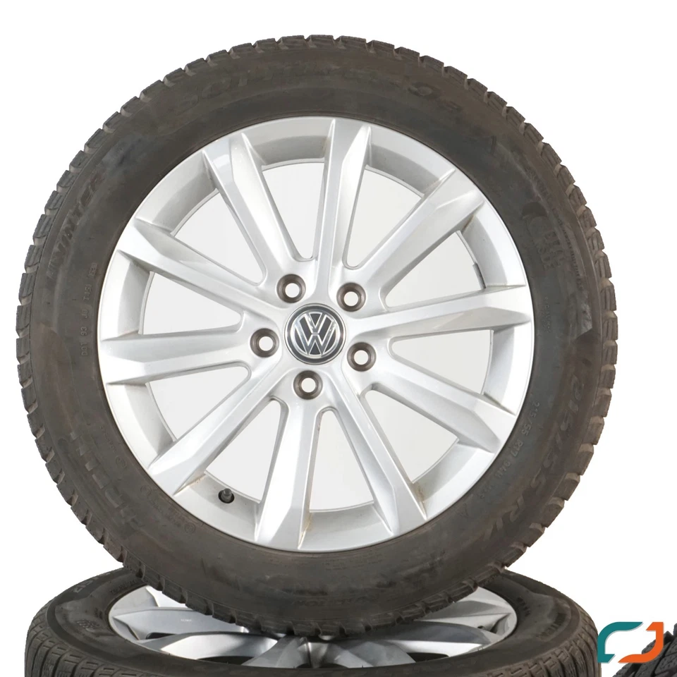 Original VW Passat 3G B8 Helsinki Winterräder Winterreifen 17 Zoll 3G0601025C - Bild 2 von 4