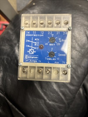 Crompton 256-PARU Power Relay Protector Delay 120 Volts 60 Hertz 