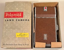Polaroid Land Camera Speedline Model 95A, with box  Extras
