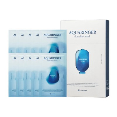 LEADERS Aquaringer Skin Clinic Mask 25ml x 10pcs/ k beauty