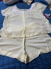 Women's Carole Vintage Pyjamas Set Eyelet Lace