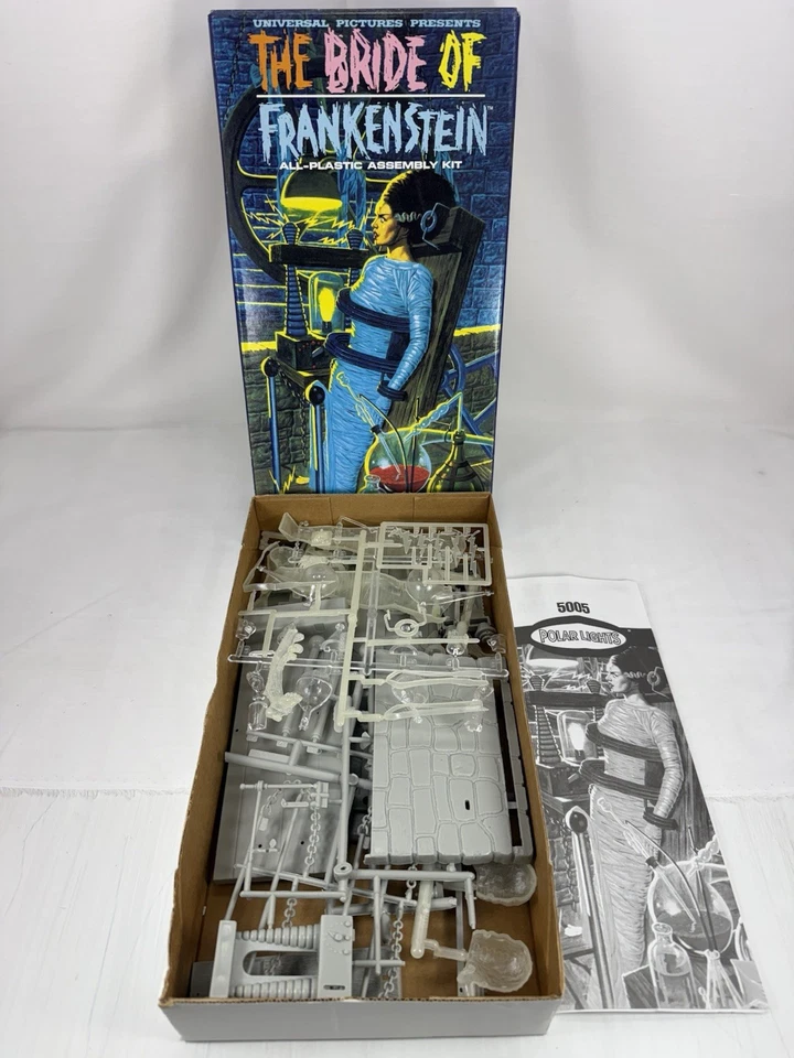 Vintage THE BRIDE OF FRANKENSTEIN  1997 Polar Lights Model - Image 2 of 2