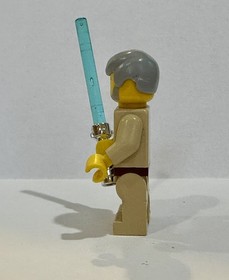 Lego Obi-Wan Kenobi Minifigure Star Wars 7110 sw0023 with lightsaber