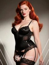 Digital Product HD IMAGE For Print PINUP GIRL Retro VINTAGE Poster PHOTO Picture