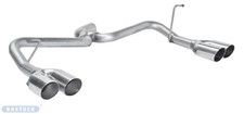 Bastuck Doppel-Endrohr 2 x Ø 76 mm, 20° schräg geschnitten - Hyundai i30 FD/FDH