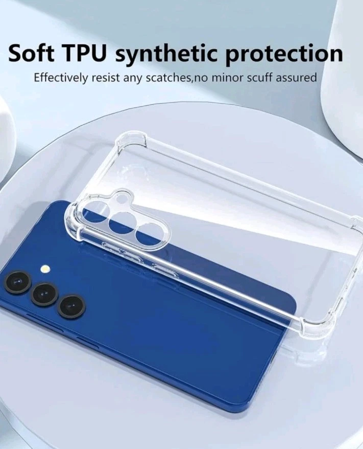 Set di 2 Pellicole, E custodia protettive compatibili con Galaxy A50. Ott Qualit - Immagine 4 di 4