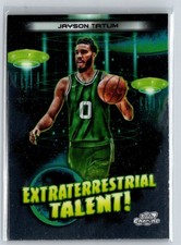 2023-24 Topps Chrome Cosmic #ET-5 Jayson Tatum Extraterrestrial Talent CC07