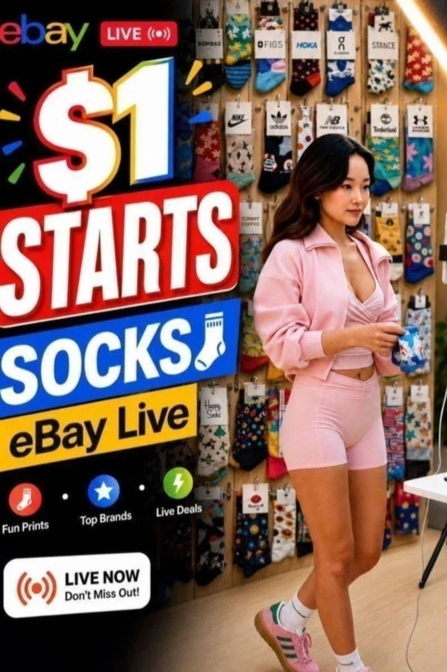 $1 Stars Top Brand Socks for your whole family