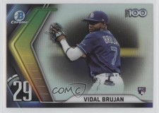 2022 Bowman Chrome Bowman Scouts Top 100 Vidal Brujan #BTP-29 z6b
