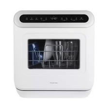 Russell Hobbs RH3TTDW0D1W Compact Mini Table Top Dishwasher LED Display White