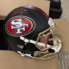 FRANK GORE SIGNED SAN FRANCISCO 49ERS FULL SIZE Auth  RIVALRIES HELMET Fan COA