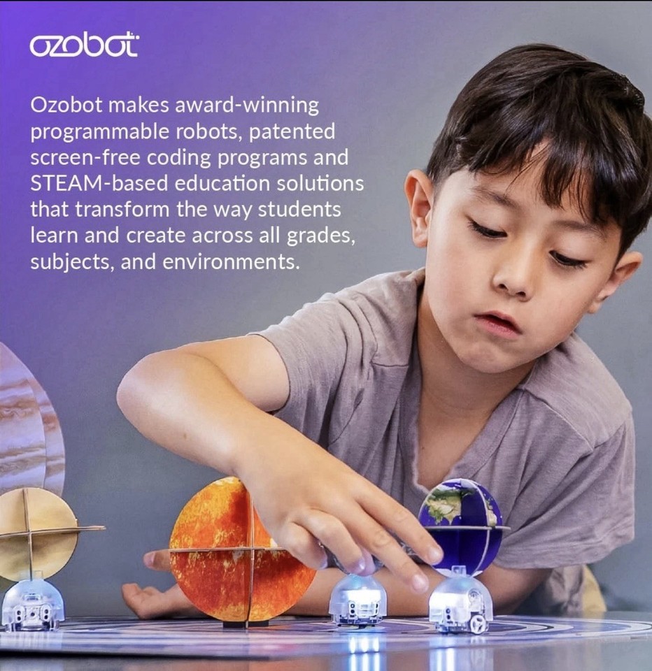 Ozobot Evo Entry Kit: Interactive Coding Robot for Kids 5+, Color Codes ...