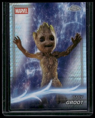 2025 Topps Chrome Marvel Baby Groot Phase Three #73