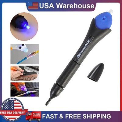 Fix UV Light Repair Tool Quick 5 Second Glue Refill Liquid Plastic Welding New