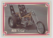1972 Donruss Choppers and Hot Bikes AEE Trike #52 0s4