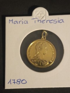 Anhänger Maria Theresia 1780