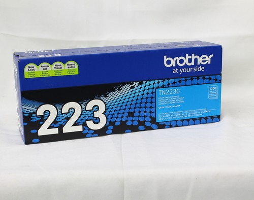 Brother TN223C Cyan Toner Cartridge - Picture 1 of 2