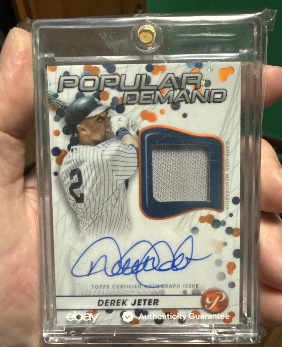Derek Jeter Baseball Sports Trading Cards & Accessories