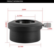 M48 2 Inch To 1.25 Inch Eyepiece Sleeve Eyepiece Transfer Ring Accessories