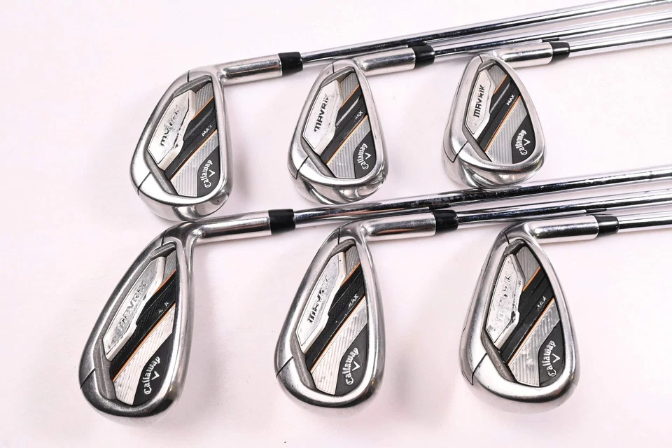 Callaway Mavrik Max Irons / 6-PW+GW / Regular Flex KBS MAX 90 Shafts - Image 2 of 4