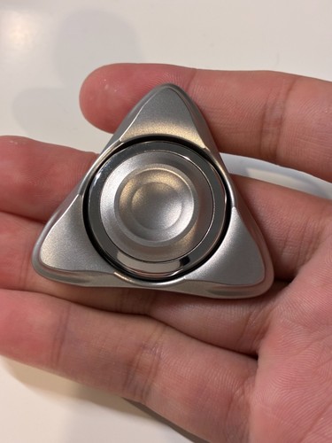 Tick Spin EDC the touch finger fidget spinner stainless steel sandblast