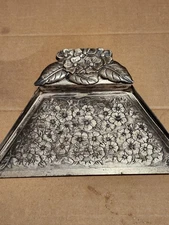 Vtg Grammes Silent Butler Crumb Tray. 7" Wide. VG