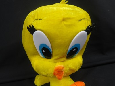 BIG HEAD TWEETY BIRD YELLOW LOONEY TUNES SUNDAY CARTOON PLUSH STUFFED ANIMAL TOY | eBay