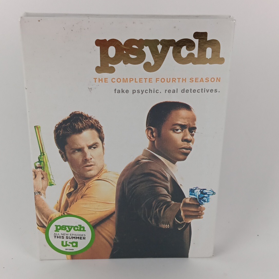 Psych The Complete Season (Boxset) New Seald DVD Set Free Shipping