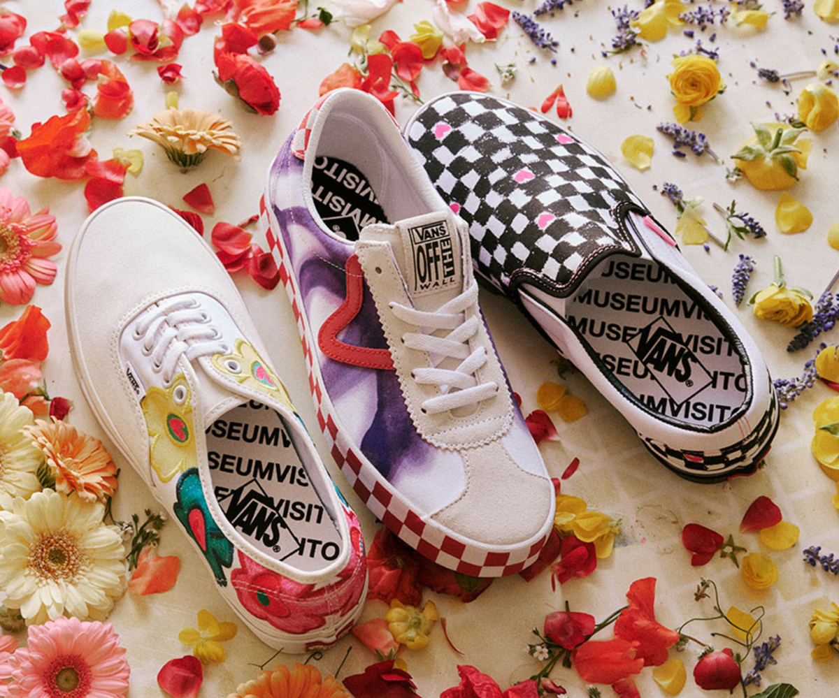 VANS x THE MUSEUM VISITOR AUTHENTIC★コレクション Vans x The Museum Visitor Classic Slip-On Checkerboard Black
